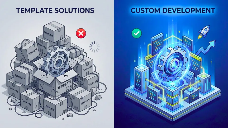 За межами шаблону: Чому індивідуальна веб-розробка — це фундамент сучасного цифрового бізнесу